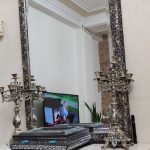 آینه وشمعدان عروس برنز